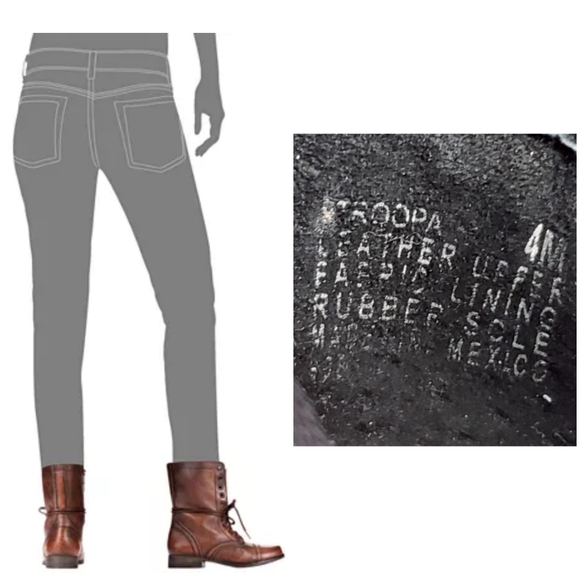 Steve Madden Troopa Combat Leather Boots - Picture 7 of 8